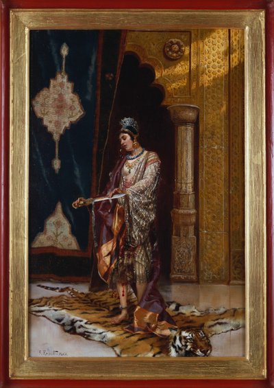 Una odalisca de Rudolphe Ernst