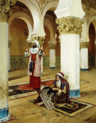 Oración vespertina de Rudolphe Ernst
