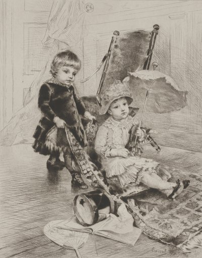 Dama en su carruaje de Rudolphe Ernst