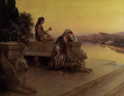 En la terraza de Rudolphe Ernst