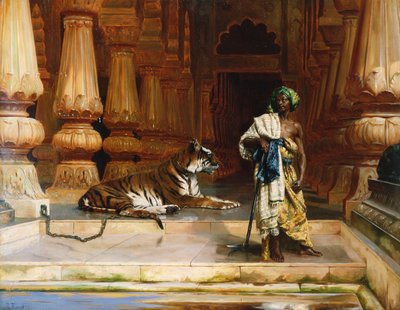 Los guardias del palacio de Rudolphe Ernst