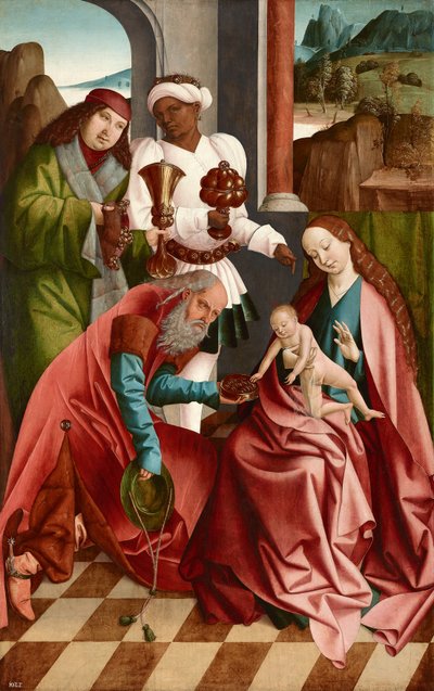 Adoración de los Magos de Rueland Frueauf d. Ä.