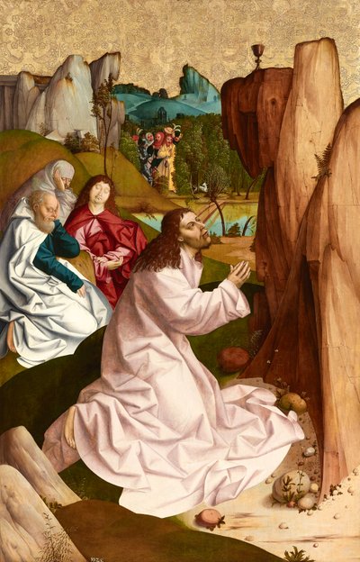 Cristo en el Monte de los Olivos de Rueland Frueauf d. Ä.