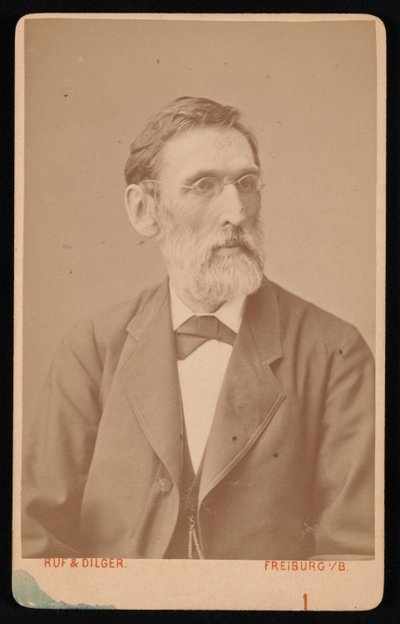 Retrato de Alexander von Frantzius 1821-1877, 1876 de Ruf and Dilger