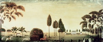 Escena de caza de Rufus Porter