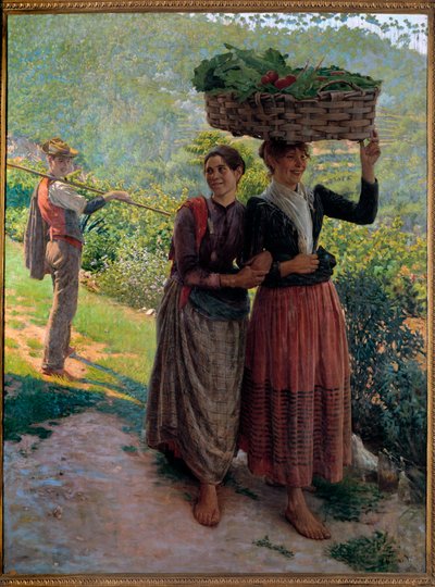 La vida en el campo, Escenario de seducción en los viñedos de la Toscana de Ruggero Focardi