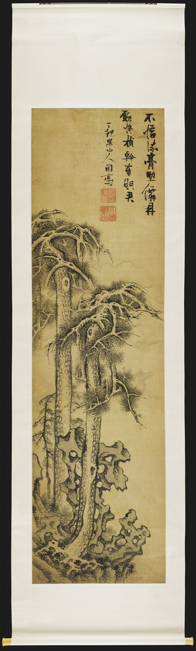 Pinos en el paisaje de Ruitu Zhang