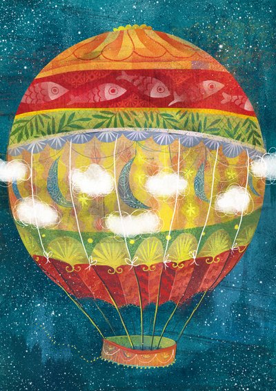 Globo aerostático de Runa Anastasiya Rudaya