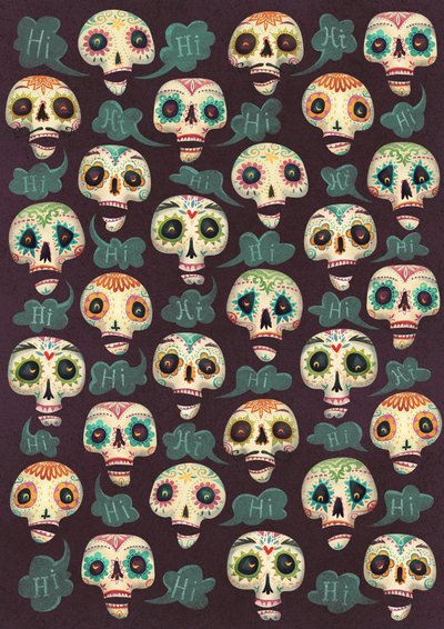 Patrón de Halloween, 2015 de Runa Anastasiya Rudaya