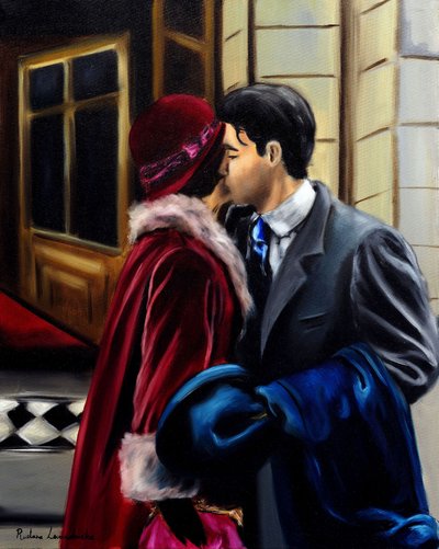 Timeless Romance, 2024 (óleo sobre lienzo) de Ruslana Levandovska