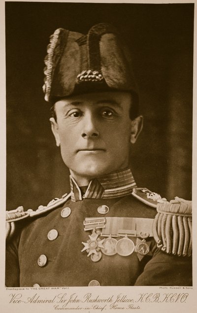 Vicealmirante Sir John Rushworth Jellicoe de Russell & Sons Photography