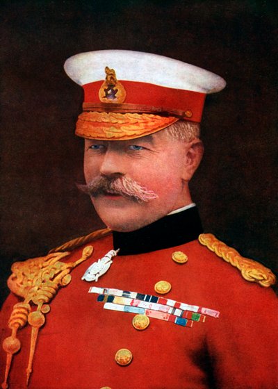 Mariscal de Campo Earl Kitchener de Jartum, Secretario de Guerra, 1914-1916, c1920 de Russell and Sons