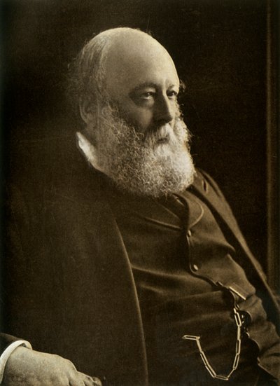 El Marqués de Salisbury, K.G., Primer Ministro y Secretario de Relaciones Exteriores, 1900 de Russell and Sons