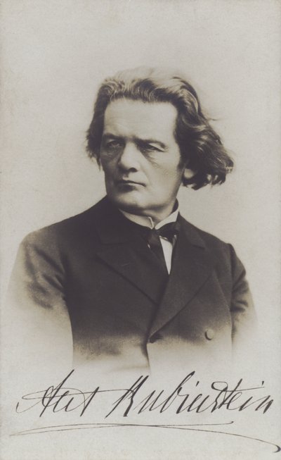Anton Rubinstein, compositor, director y pianista ruso de Russian Photographer (after)