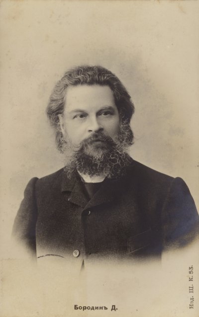 Alexander Porfiryevich Borodin, compositor ruso (1833-1887) de Russian Photographer
