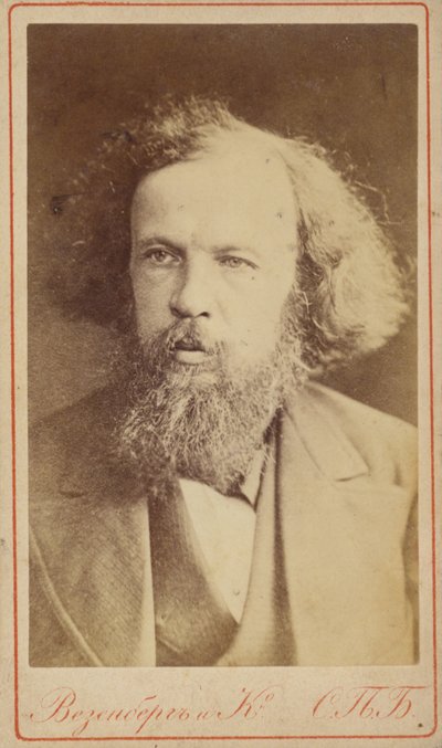 Dmitri Mendeléyev, químico ruso de Russian Photographer