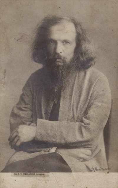 Dmitri Mendeléyev, químico ruso de Russian Photographer