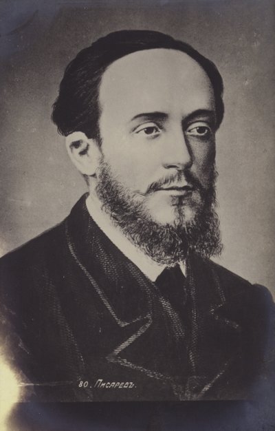 Dmitry Ivanovich Pisarev (1840-1868), escritor radical y crítico social ruso de Russian Photographer