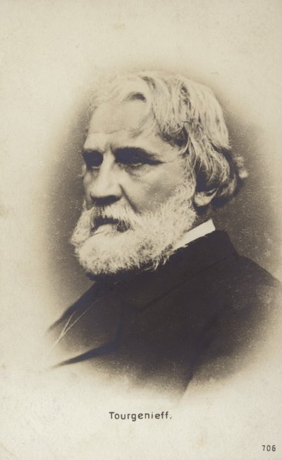 Iván Turguénev, novelista, cuentista y dramaturgo ruso de Russian Photographer