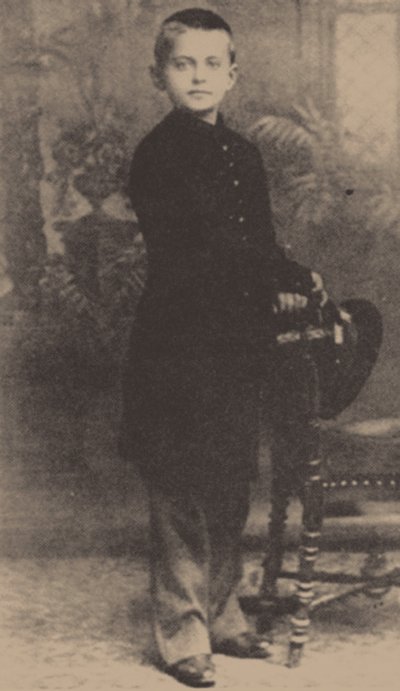 León Trotsky a los 9 años, 1888 de Russian Photographer