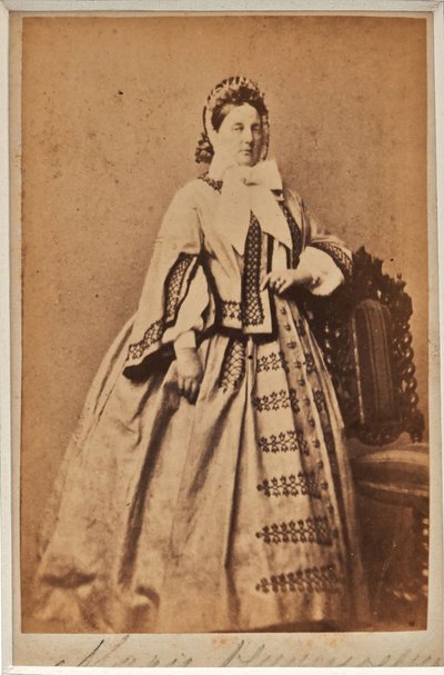 Marie Nikolaievna de Russie (1819-1876) - Gran Duquesa Maria Nikolaevna de Rusia (1819-1876), Duquesa de Leuchtenberg, Anónimo. Foto de albúmina de Russian Photographer