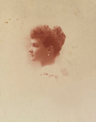 Marie Pavlovna de Russie - Gran Duquesa Maria Pavlovna de Rusia (1854-1920), Anónimo . Fotografía en gelatina de plata de Russian Photographer