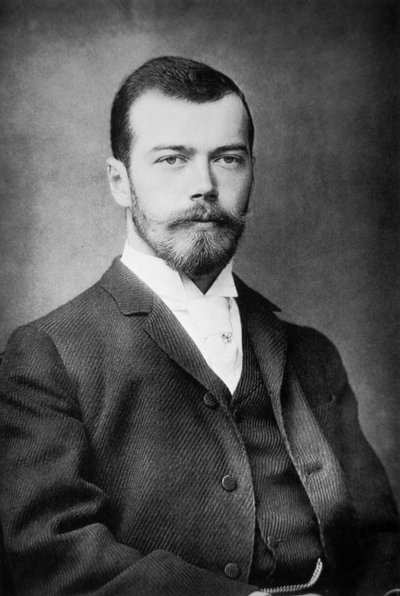 Nicolás II como Zarevich, c.1892 de Russian Photographer
