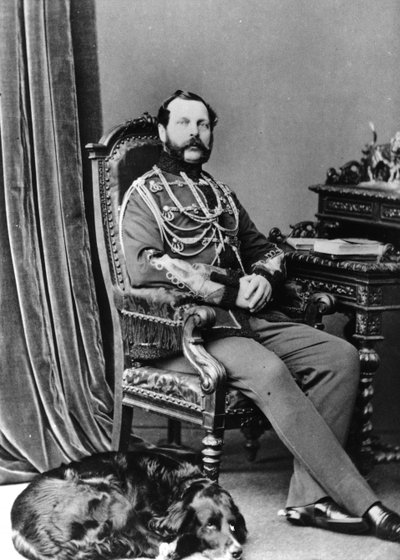 Retrato del Emperador Alejandro II de Rusia de Russian Photographer