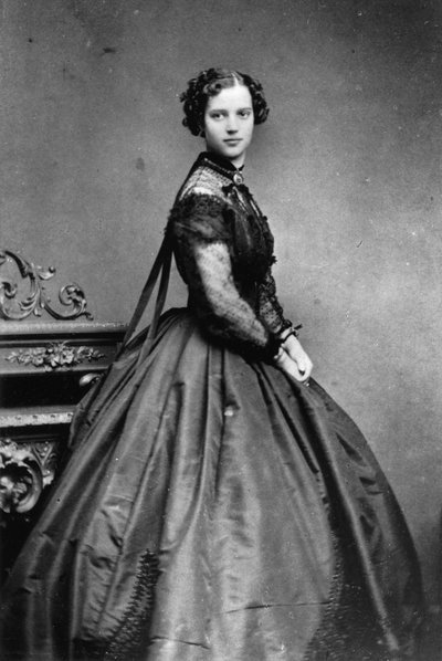 Retrato de la Princesa Dagmar de Dinamarca, María Fiódorovna de Rusia de Russian Photographer