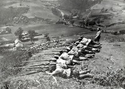Tropas rusas durante la guerra ruso-japonesa, 1904 de Russian Photographer