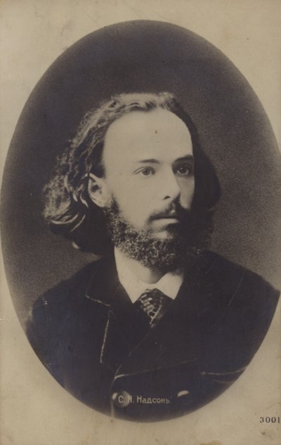 Semyon Nadson, poeta ruso de Russian Photographer