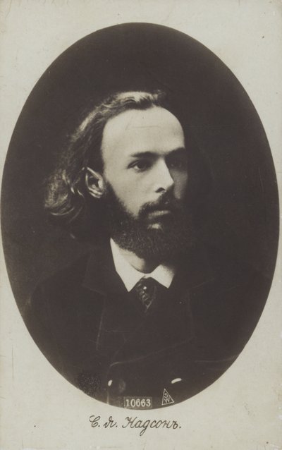 Semyon Nadson, poeta ruso de Russian Photographer