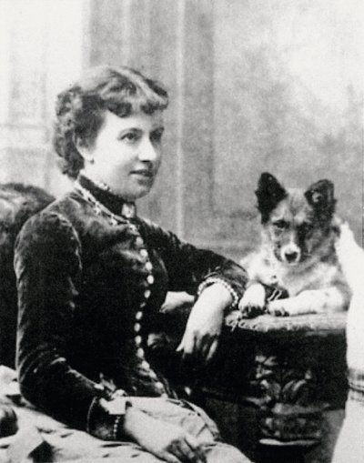 Sofia Kovalevskaia - Sofia Vasilyevna Kovalevskaya (1850-1891), c.1880 (foto) de Russian Photographer