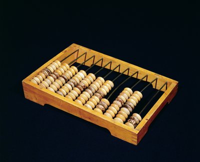 Ábaco, Calculadora de cuentas, probablemente siglo XIX de Russian School