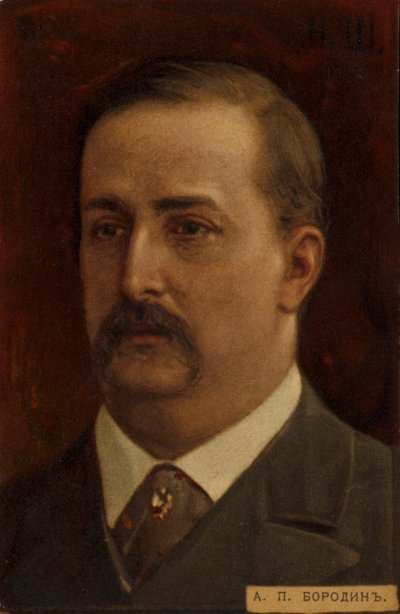 Alexander Porfiryevich Borodin, compositor ruso (1833-1887) de Russian School