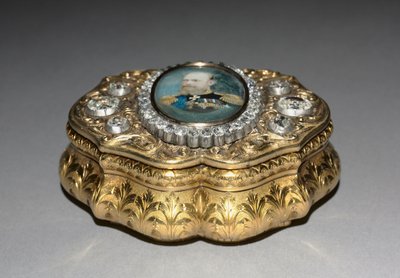 Caja, hecha por Goffert, c.1850 de Russian School