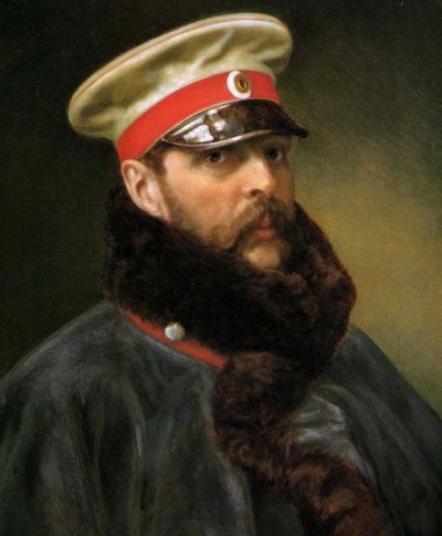 Emperador Alejandro II, c.1888 de Russian School