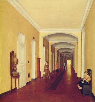 Interior en el Hospital Golitsyn, c.1840 de Russian School