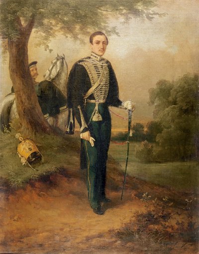 Mikhail Yuryevich Lermontov (1814-41) de Russian School