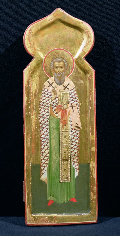 San Gregorio de Palamás, icono de Russian School