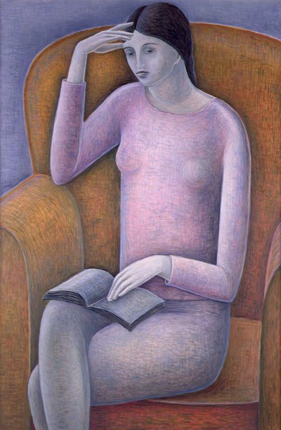 Mujer leyendo de Ruth Addinall