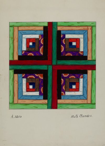 Colcha, c. 1936 de Ruth M Barnes