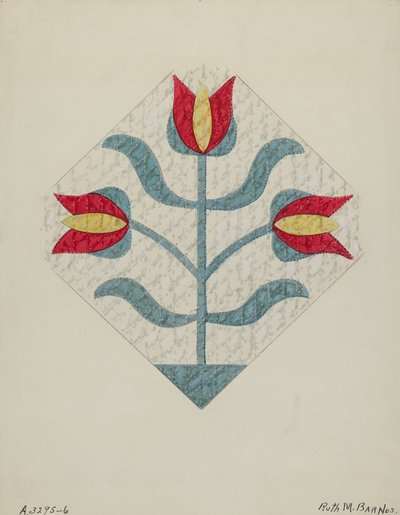 Colcha, c. 1936 de Ruth M Barnes