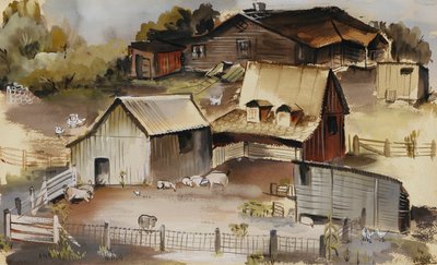 Granja de Iowa, s.f. de Ruth Ziegler