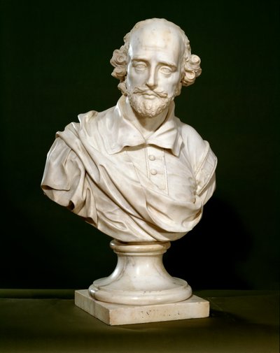 Busto de William Shakespeare, 1760 de Rysbrack