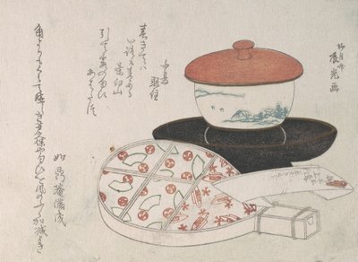 Taza de té y calentador de té de Ryugetsusai Shinko