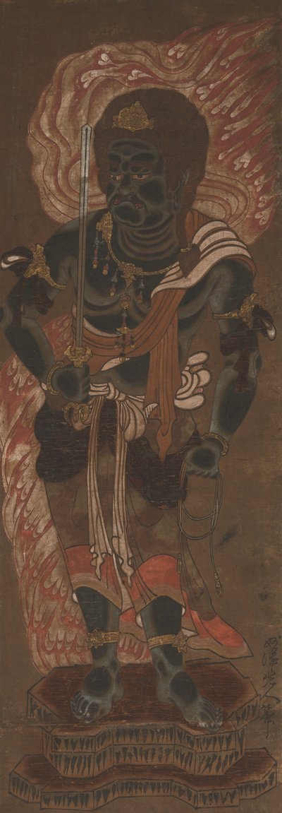 Fudo Myoo, siglo XIV de Ryushu Shutaku