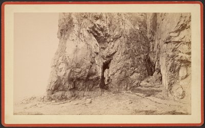 Split Rock desde el norte, Monte Desierto. de S.R. Stoddard
