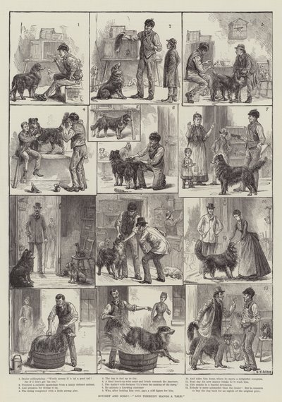 ¡Comprado y vendido! Y de ahí cuelga una historia de S.T. Dadd
