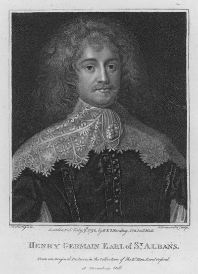 Henry Geermain, Conde de St Albans de S. (after) Harding